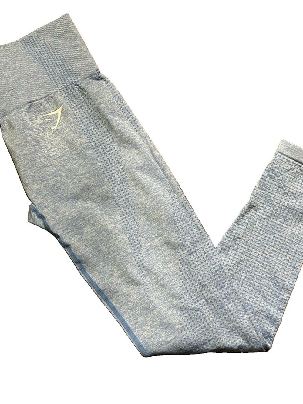 Women’s Gym Shark Light Blue Leggings Size Small